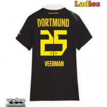 Borussia Dortmund Joey Veerman #25 Replica Away Shirt Ladies 2026-27 Short Sleeve